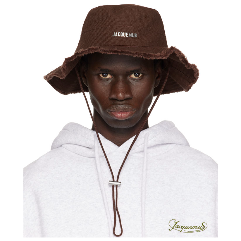 JACQUEMUS 箱包  棕色 The Artichaut 渔夫帽男