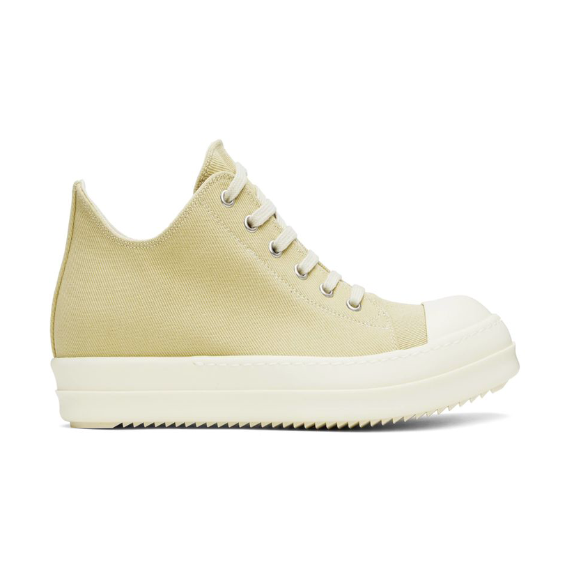 RICKOWENS 米色 Hollywood Low Sneaks 运动鞋男