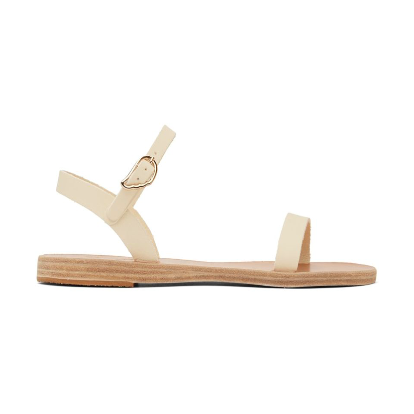 Ancient Greek Sandals 灰白色 Irida 凉鞋女