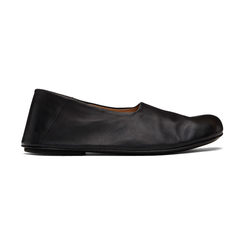 Marsell 黑色 Passo Soft Smooth Leather 乐福鞋便鞋男