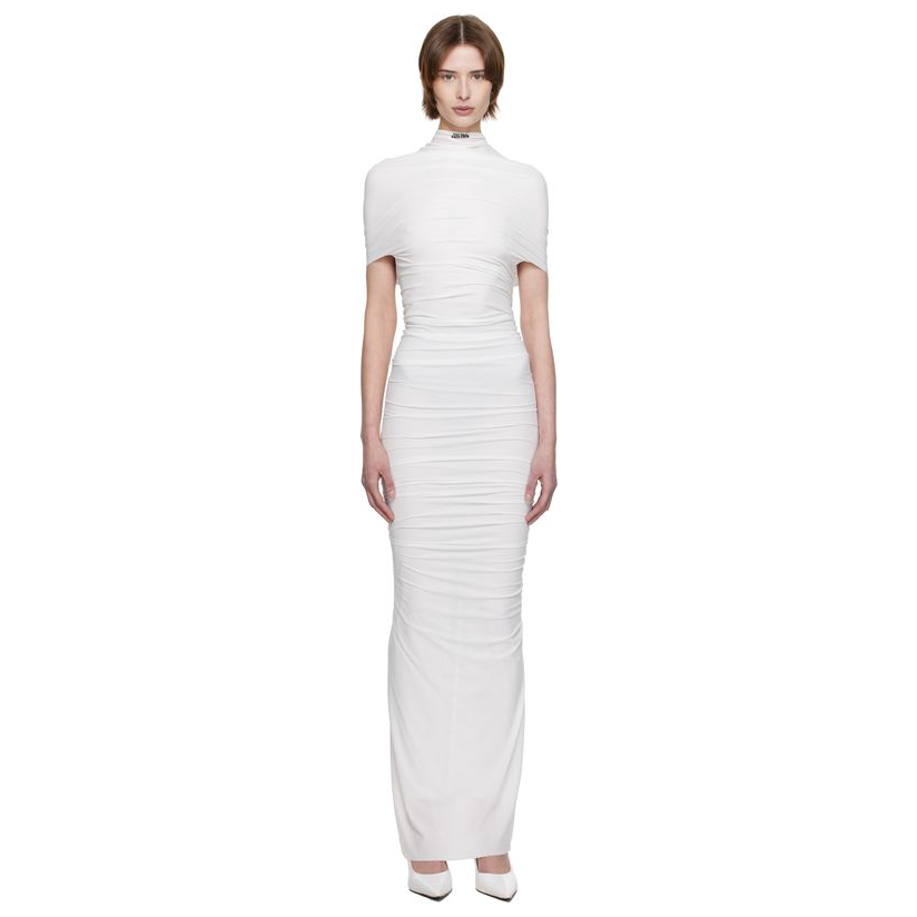 Jean Paul Gaultier 白色 The Fringed 连衣裙女仙女裙裙子女通