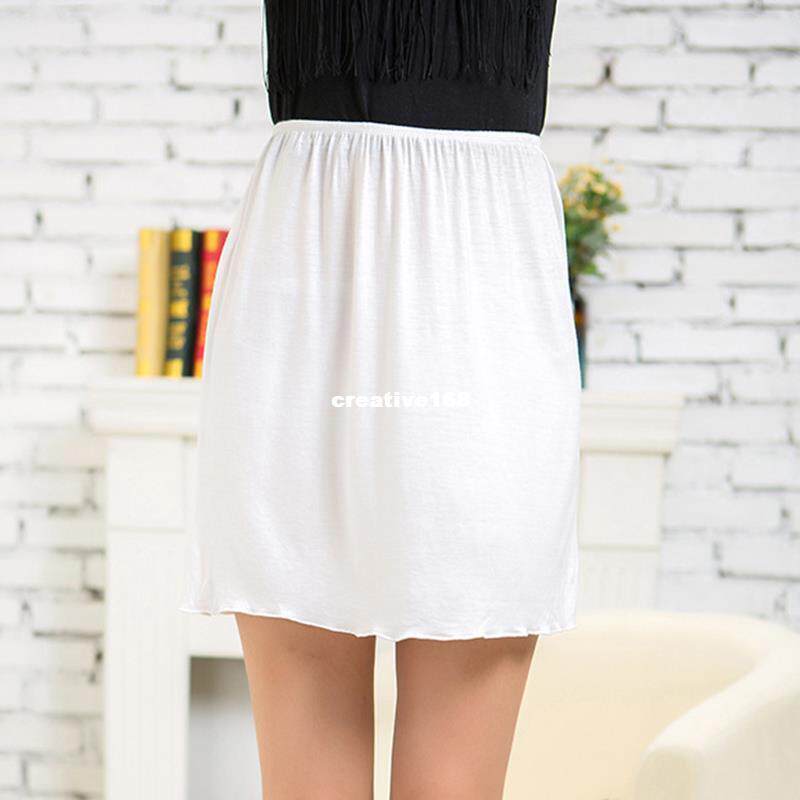 Women Petticoat underskirt Pure New Solid Skirt Modal Mini Sin the Home Daily , Smart home products  category - from Buy2taobao.com to provide professional Taobao agent buy service