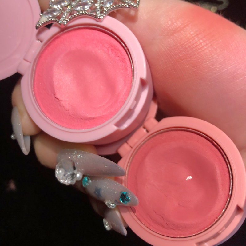 土豆泥腮红细闪粉色蜜桃色橘红色膨胀收缩修容一体眼影二合一软糯,彩妆/香水/美妆工具,腮红/胭脂,淘宝优惠券,粉丝福利购,淘宝优惠卷