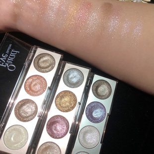 土豆泥眼影高光细闪四色全闪盘珠光亮晶晶眼中提亮金色银色粉色