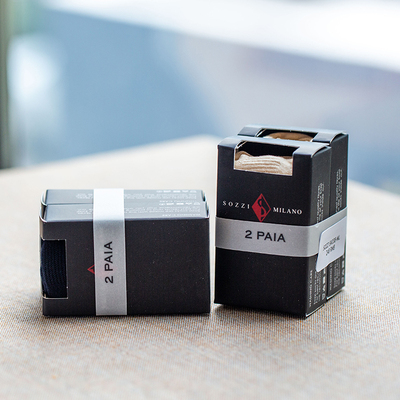 意大利Sozzi绅士船袜男士