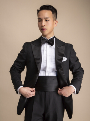 PM男士塔士多礼服配饰桑蚕丝