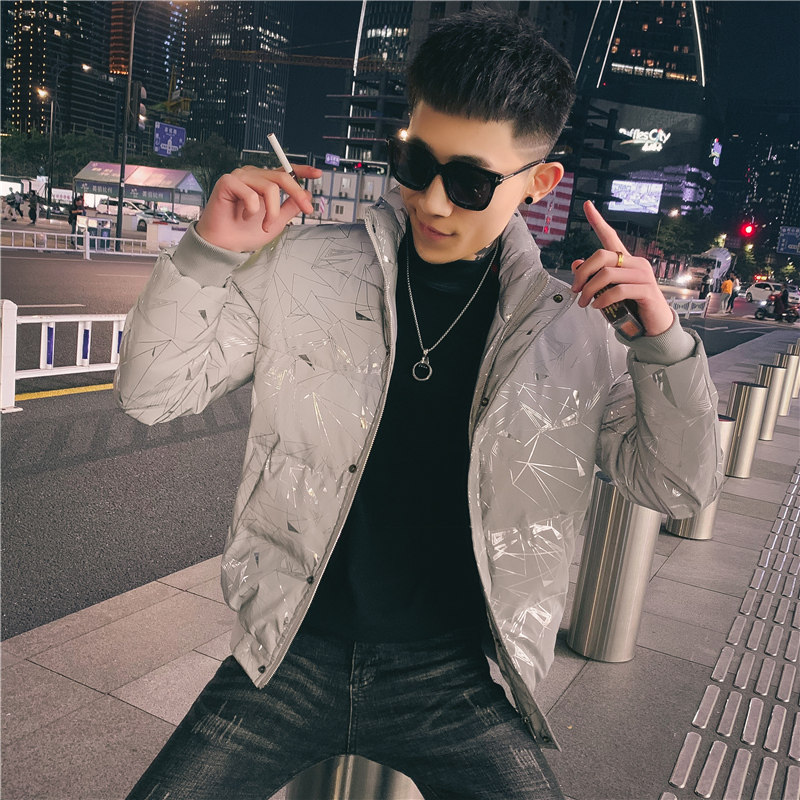2025年男士棉衣潮牌时尚个性棉服外套立领棉袄冬季潮P135,男装棉衣,电商A270