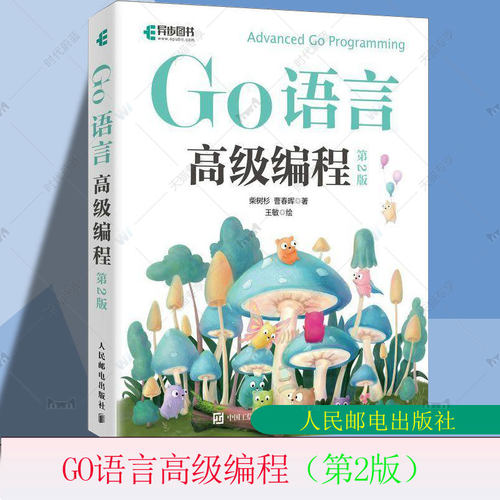 Go语言高级编程 第2版 第二版 柴树杉 曹春晖快速进阶 计算机 程序设计 Go语言 大模型开发书籍 人民邮电出版社 9787115673244