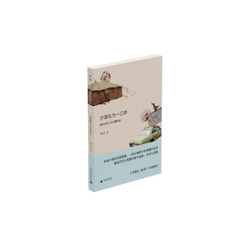 沙漠化为一口井：我所知的三毛的撒哈拉蔡适任  书文学书籍