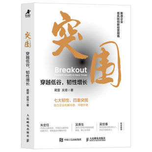 穿越低谷 韧性增长 管理者创业者提升业绩企业逆境突围战略规划数字化转型经营书籍 正版 社 突围 人民邮电出版 9787115659613 包邮