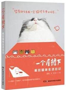 现货正版一个屋檐下:疯狂猫咪生活日记大力和派机随笔作品集中国当代生活休闲书籍