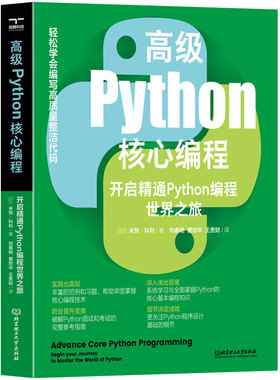 高级python核心编程开启精通python编程世界之旅编程从入门到精通实践pathon语言程序设计实战基础教程全套计算机电脑编程自学书籍