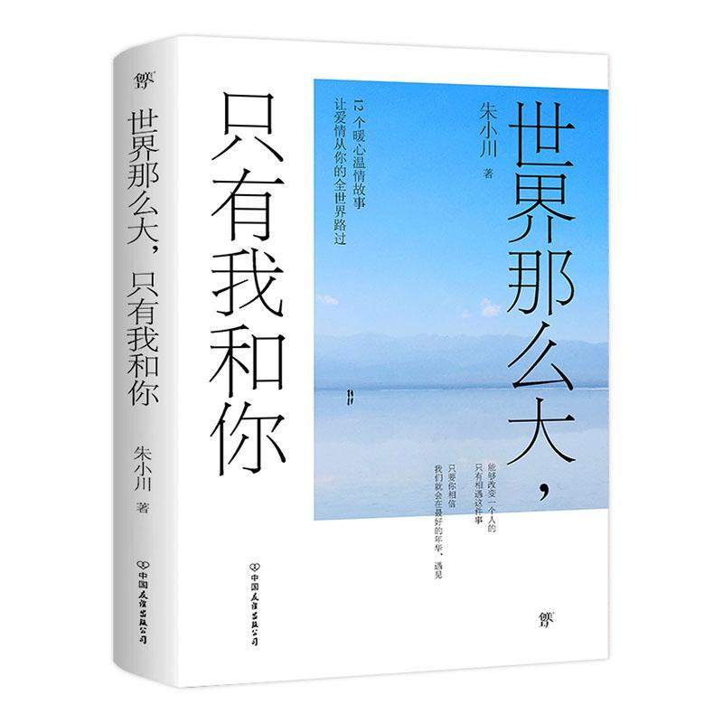 现货正版世界那么大，只有我和你朱小川  小说书籍