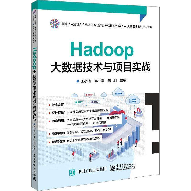 Hadoop大数据技术与项目实战王小洁  书工业技术书籍
