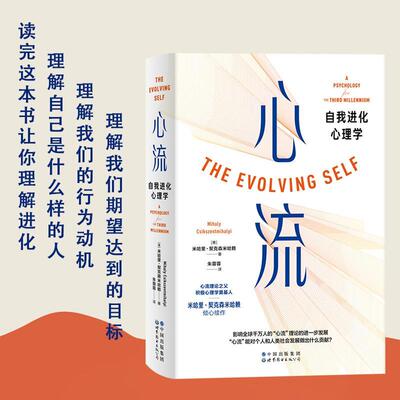 心流：自我进化心理学：a psychology for the third millennium米哈里·契克森米哈赖  书社会科学书籍