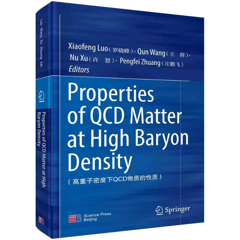 高重子密度下QCD物质的质罗晓峰  书自然科学书籍
