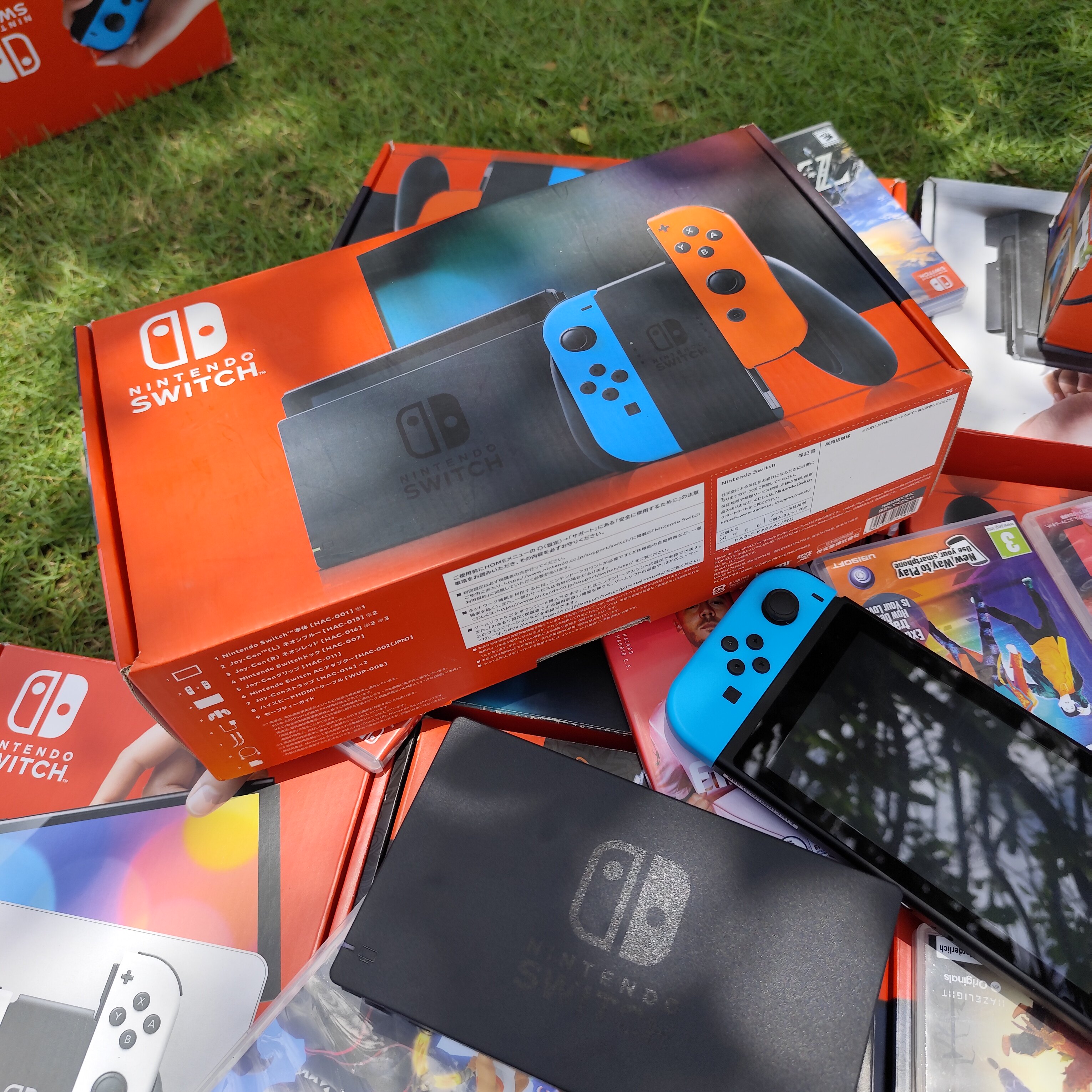 Nintendo switch任天堂普通版NS掌机体感游戏家庭娱乐便携单主机