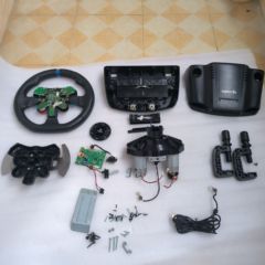 罗技g29游戏方向盘原装配件拆机件主板电机马达usb信号线螺丝按键