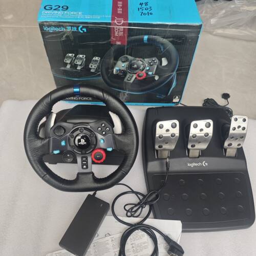 罗技G29游戏方向盘赛车模拟器全套设备PC驾驶电竞地平线PS5/PS4