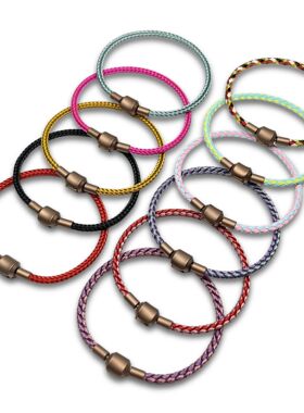 港版3mm周款手绳diy转运珠串珠手绳3mm细款配绳情侣彩色手串绳