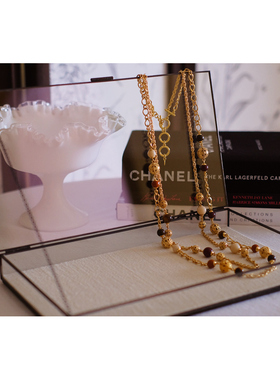 vintage toccata Talbots 彩色 长串 项链