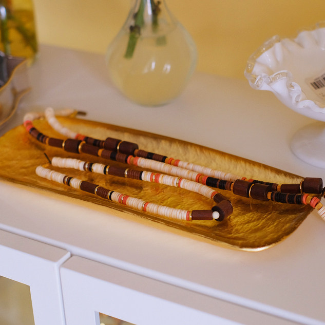 vintage toccata KJL 棕木 撞色 摩登 项链,个性定制/设计服务/DIY,其它饰品定制,淘宝优惠券,粉丝福利购,淘宝优惠卷