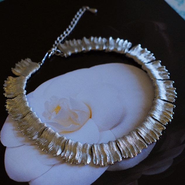 vintage toccata Karmer 银色 纹理 摩登 项链,饰品/流行首饰/时尚饰品新,项链,淘宝优惠券,粉丝福利购,淘宝优惠卷