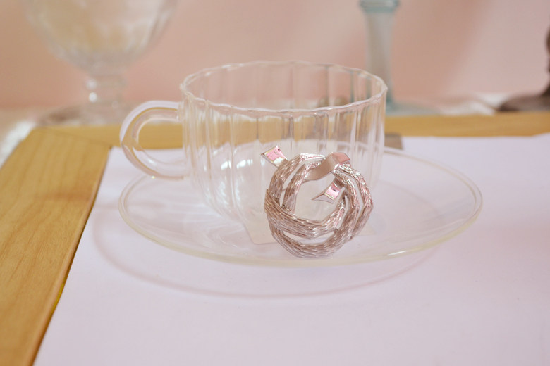 艺伎的胭脂 vintage trifari 翠法丽 银色 胸针