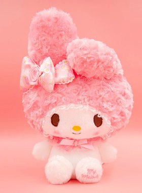 正版三丽鸥美乐蒂送女朋友毛绒公仔HelloKitty玩偶可爱生日礼物