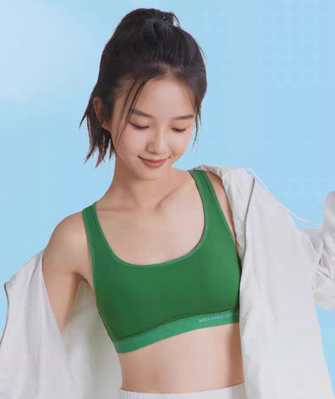 防震防下垂健身背心背心怡兰芬