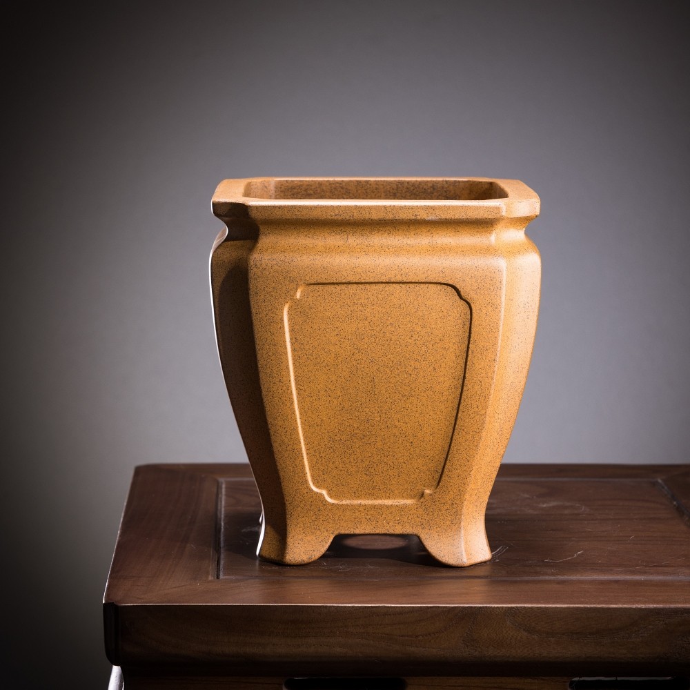 春兰紫砂盆矮种兰花盆四方兰花盆