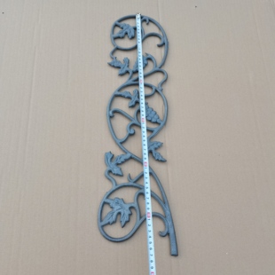 铁艺配件铁花葡萄铁艺大门配件铁艺方管装饰铁艺门头花配件门葡萄