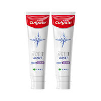 Colgate White Baking Soda Blue Flavor Toothpaste for 2 weeks effectively removes stains, eliminates yellow breath, refreshes and cleans the mouth with fluoride thumbnail 2