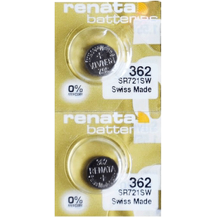 renata瑞士SR721SW手表电池362高容量版金色耐用进口原装适用雷达罗马威戈法拉利拜戈BALCO艾戈勒电子银小