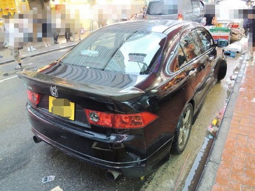 适用于碳纤维ACURA 04-08 TSX CL7 CL9  ACCORD阿库拉M款改装尾翼