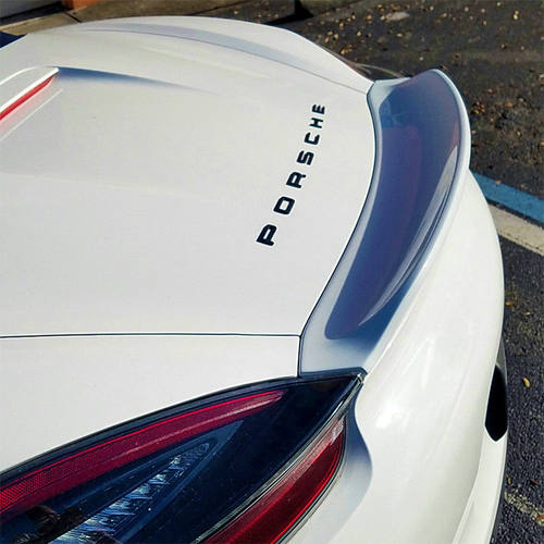 适用于保时捷2013-2016年 boxster 981 SP款汽车改装替换尾翼