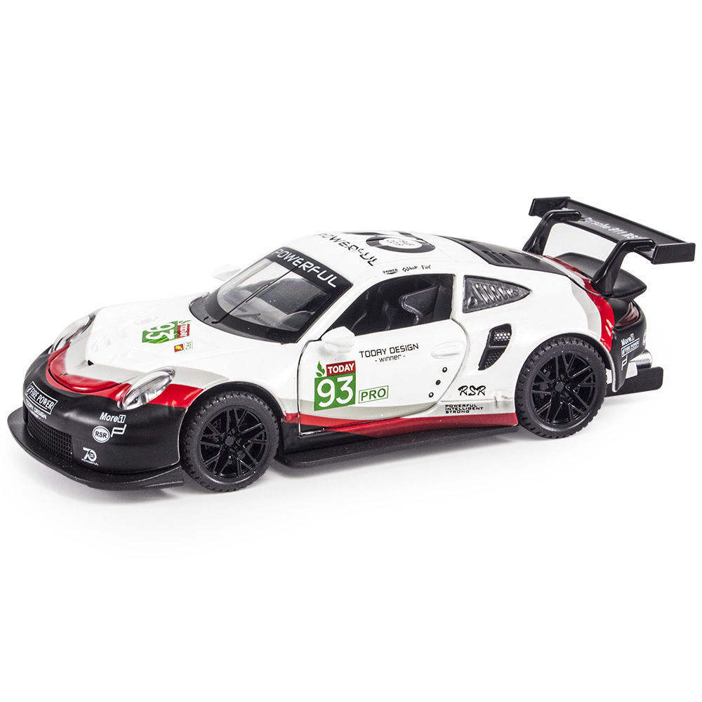 新豪迪1:32宝时捷911RSR赛车合金仿真汽车模型儿童玩具车收藏摆件