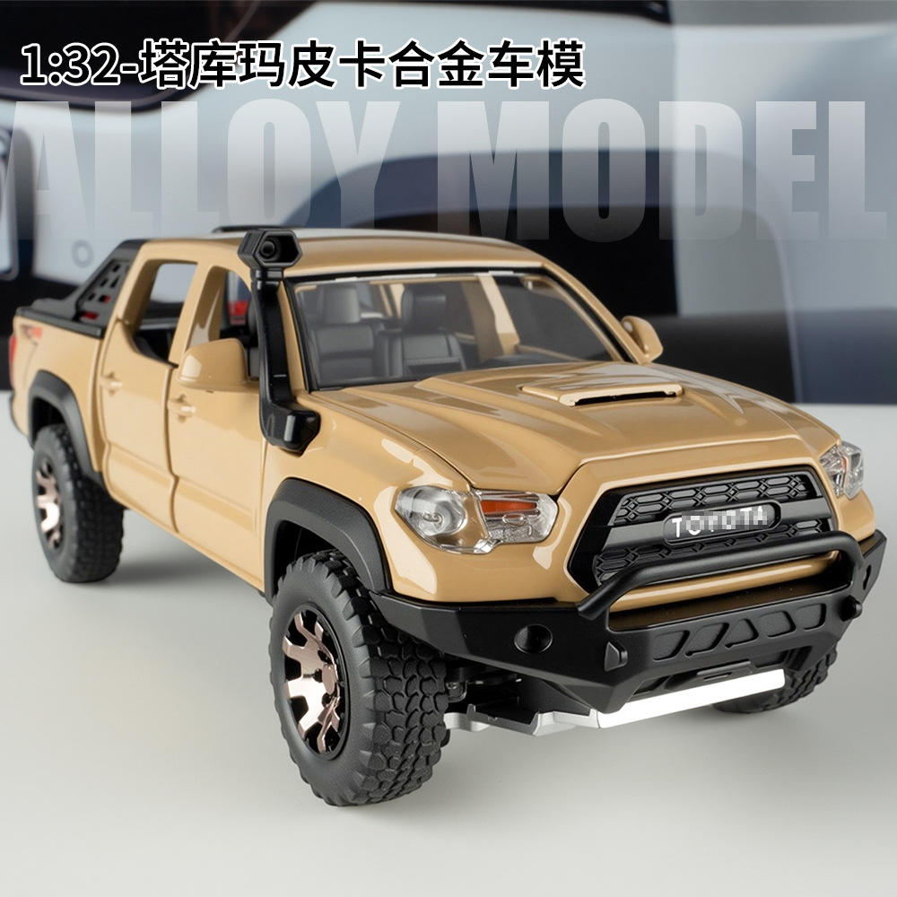 新款 【盒装】仿真1比32塔库玛合金越野汽车模型摆件玩具