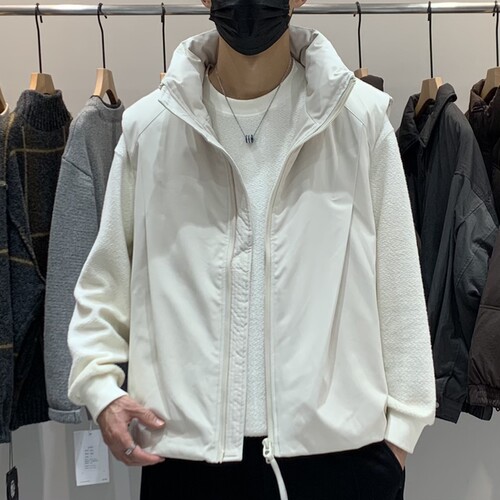 冬季男士立领保暖羽绒马甲百搭潮流美式时尚运动高级感坎肩羽绒服