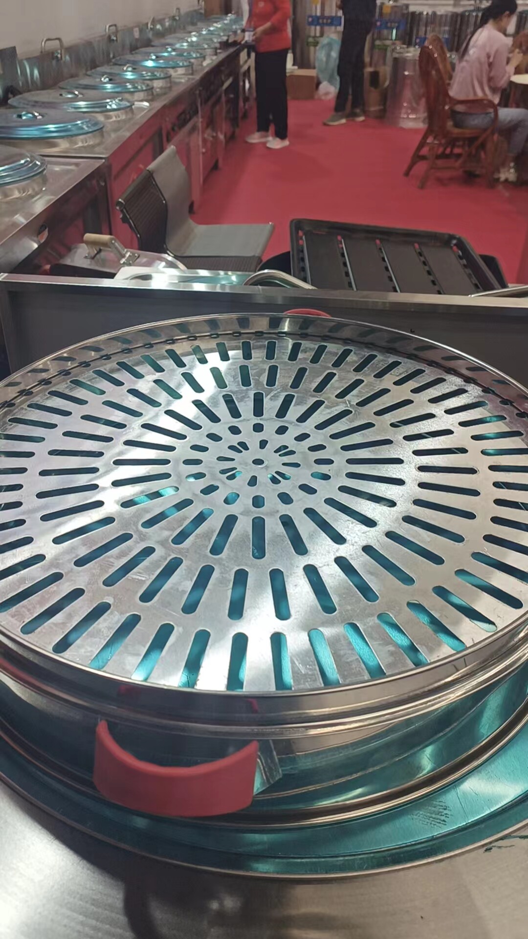 自产自销不锈钢蒸笼钢笼蒸屉蒸馒头篦子笼屉蒸格