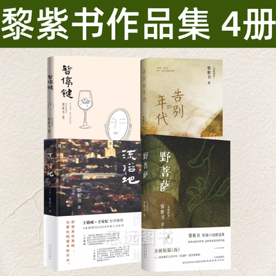 新经典黎紫书作品集全套4册