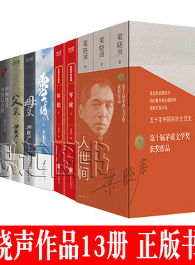 梁晓声作品集人世间全套全13册