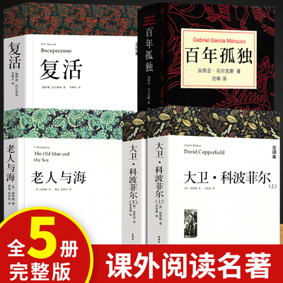 全套5册大卫科波菲宋兆霖复活