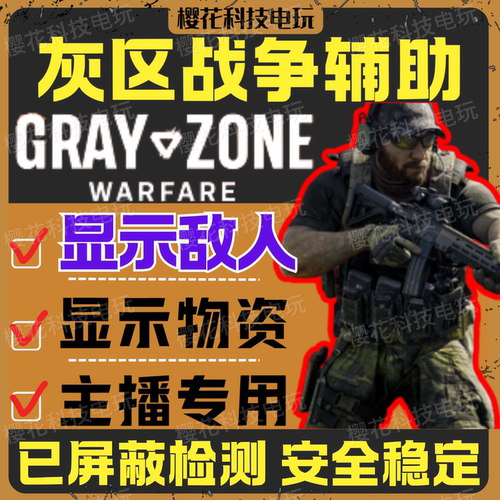 灰区战争辅助科技 联机修改器 灰区地带GrayZoneWarfare 稳定好用