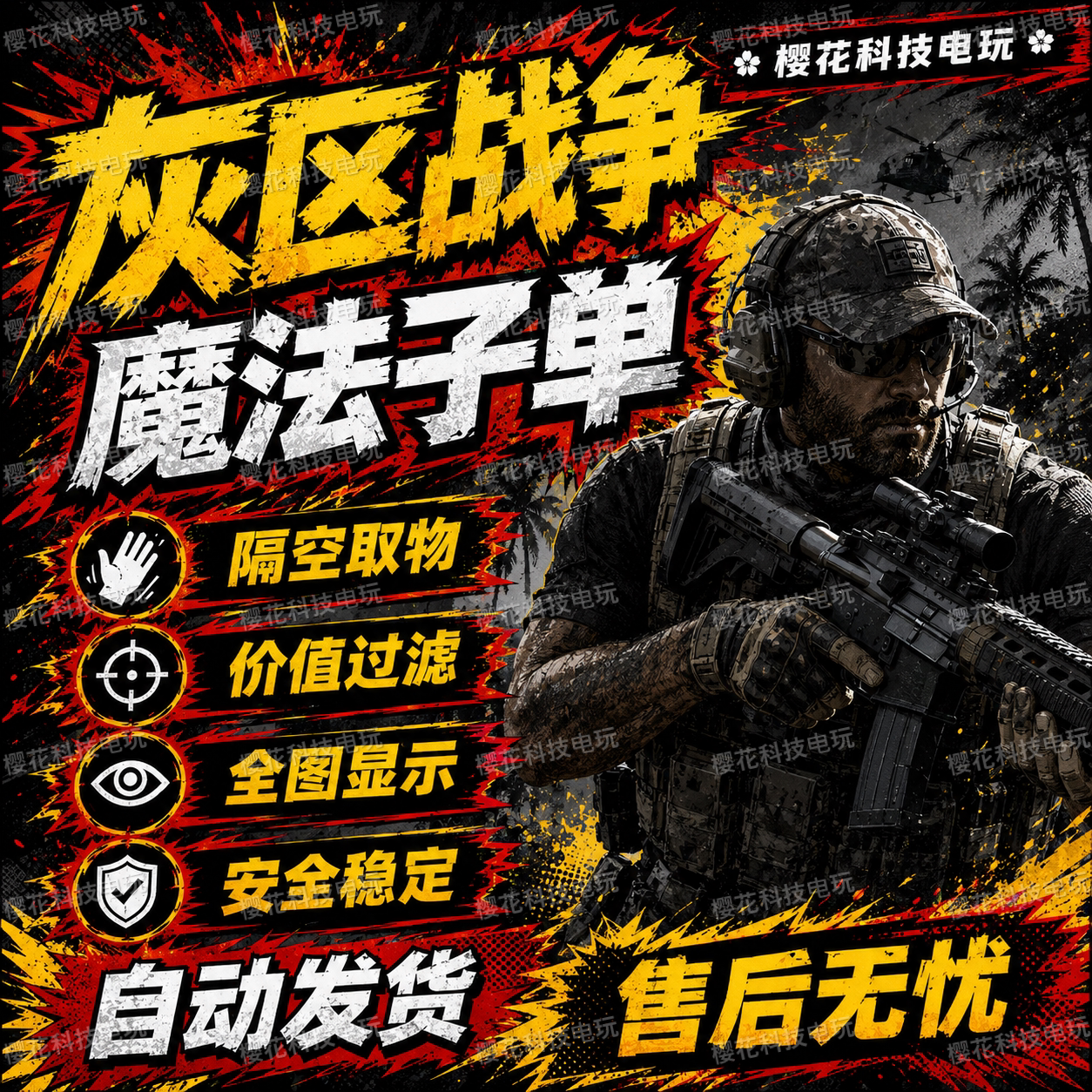 灰区战争辅助科技 联机修改器 灰区地带GrayZoneWarfare 稳定好用 - 实物图