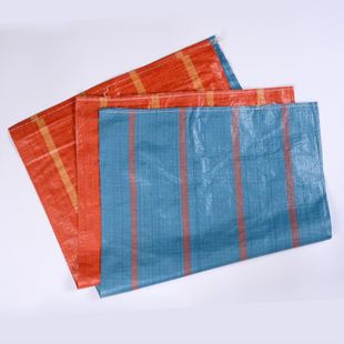 全新蛇皮袋编织袋60x95cm条纹袋包装 袋粮食打包袋一次性袋子