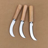 不锈钢小弯刀多用途切水果刀菠萝蜜刀香蕉刀小镰刀割菜削菠萝刀