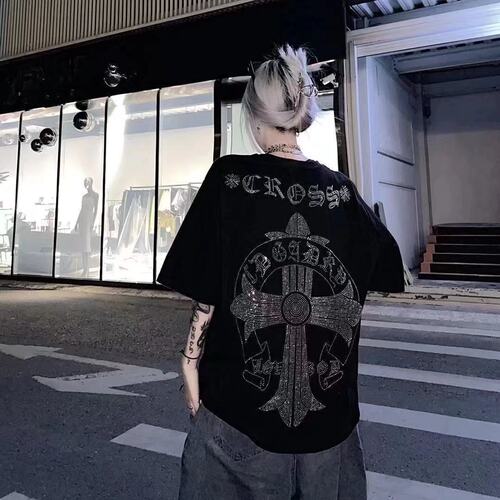 短袖t恤韩式潮流ins痞帅精神小伙
