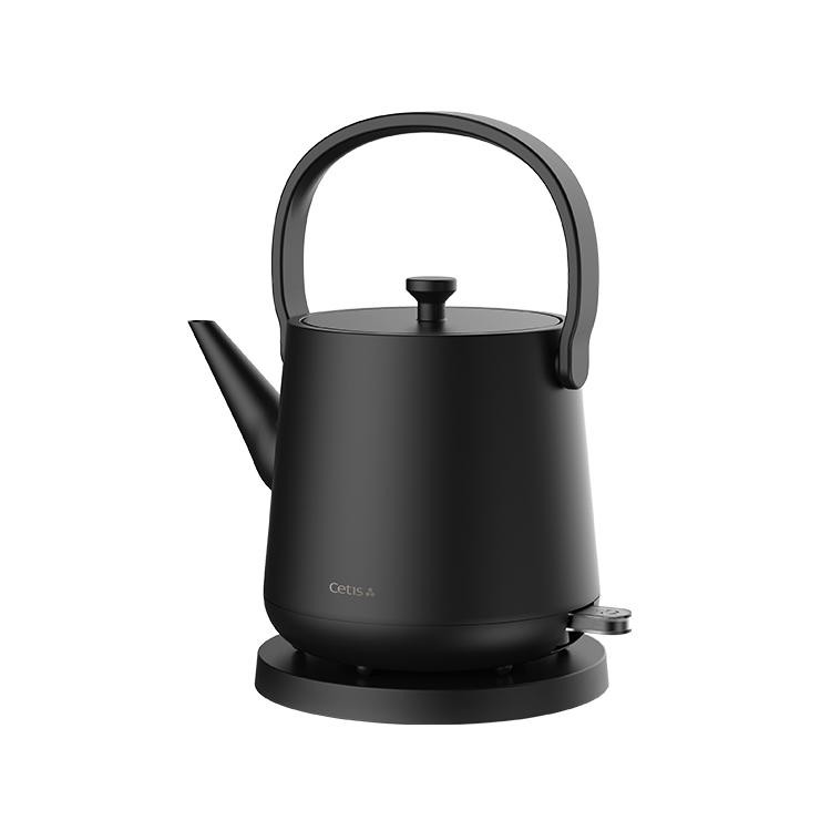 诺富特美爵酒店同款cetis电热水壶家用办公黑色小提梁烧水壶K-306