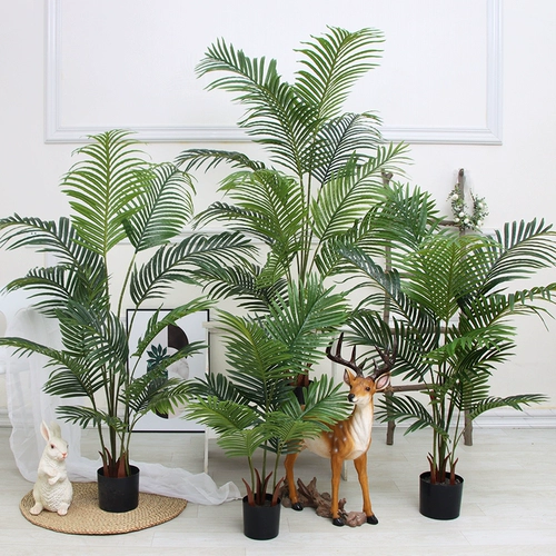 Бионическая зеленая посадка горшка гостиная в крыдяном торговом центре Декоративная посадка Большое поддельное моделирование деревье